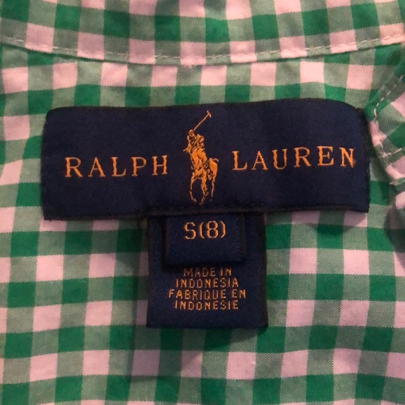 Boys Polo button down size small - Picture 2 of 2